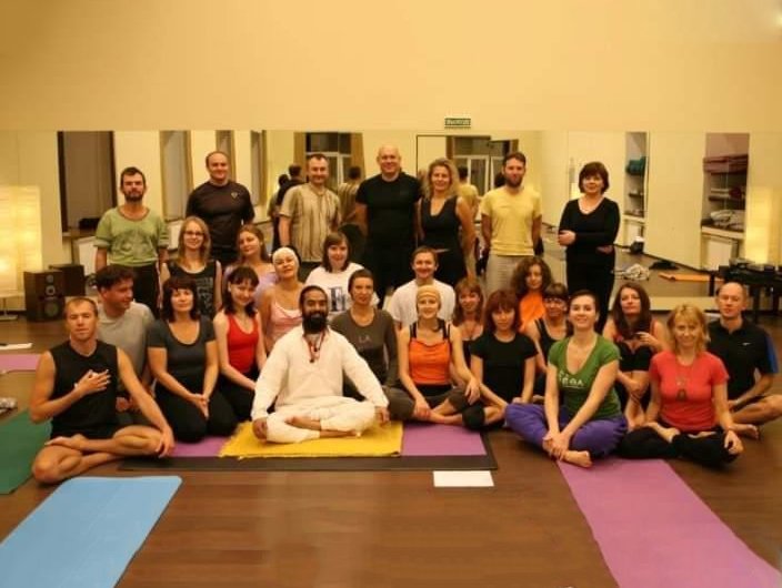 Group yoga