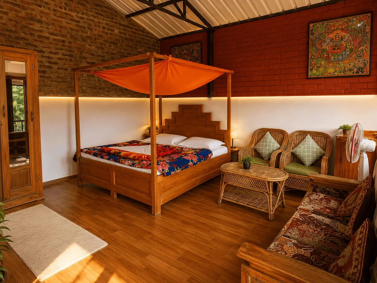 Maunvan healing retreat accommodation Rishikesh